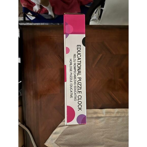 Learn with Minnie – Disney Junior Wooden Educational Puzzle Clock! - Picture 6 of 7